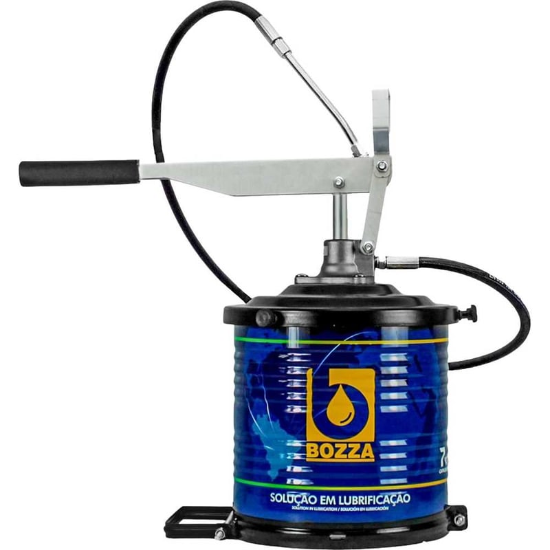 Bomba manual para graxa, com reservatório para 7 kg, 8522-G4