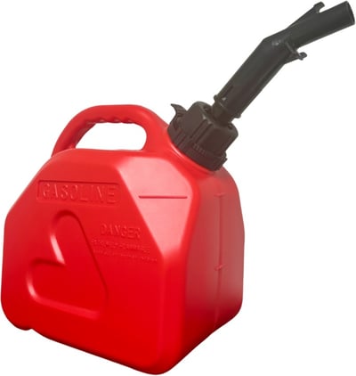 Unidade de abastecimento manual para transferência de gasolina, 5 L, vermelho, 2078W
