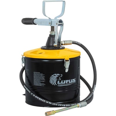 Bomba manual para graxa, com reservatório para 7 kg, 7000