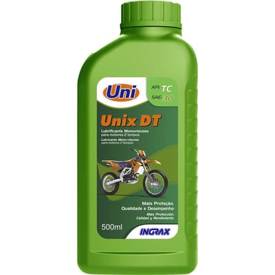 Óleo para motor 2 tempos unix DT 500 ml