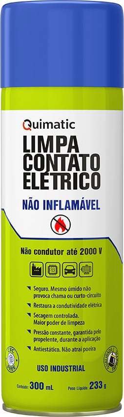 Limpa contato não inflamável, 300 ml