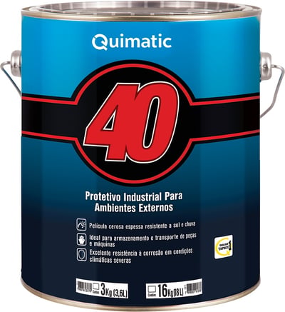 Lubrificante protetivo quimatic 40 DF2, 3 kg