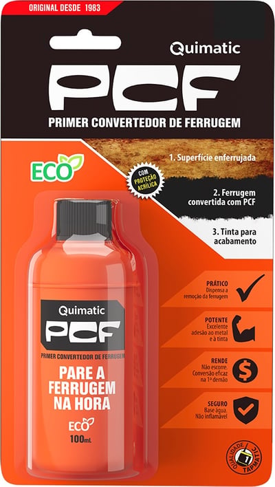 Convertedor de ferrugem, PCF Primer, 100 ml