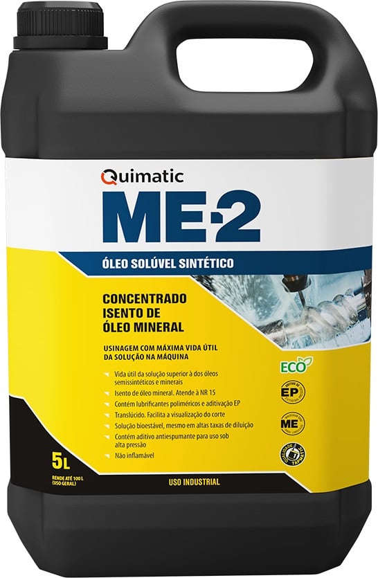 Óleo solúvel ME2, 5 litros