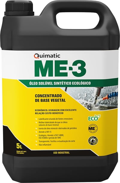 Óleo solúvel ME3, 5 litros