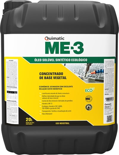Óleo solúvel, ME3, 20 litros