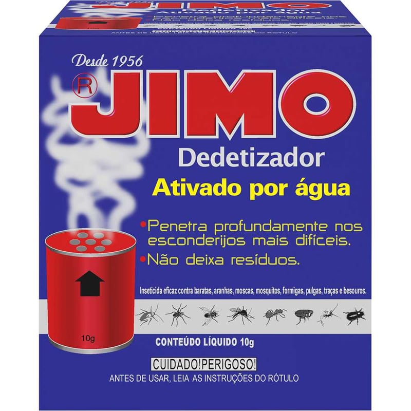 Gás fumigante dedetizador, ativado por água, 10 g, 11597-7
