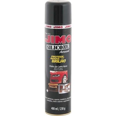 Silicone em spray 400 ml, carro novo