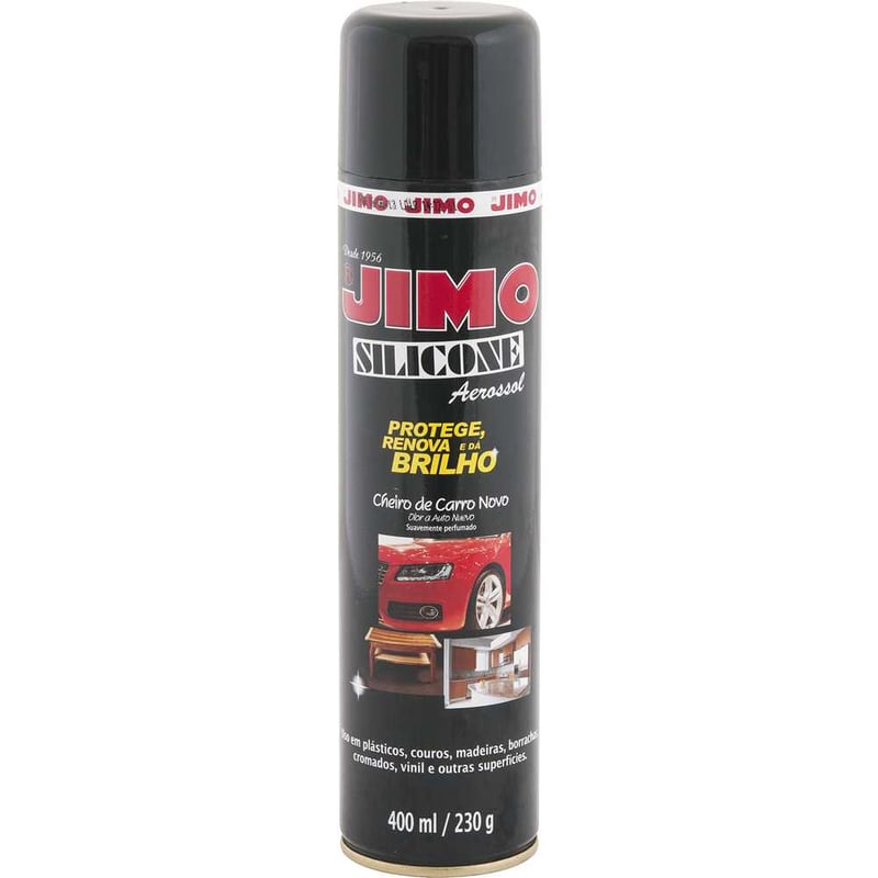 Silicone em spray 400 ml, carro novo