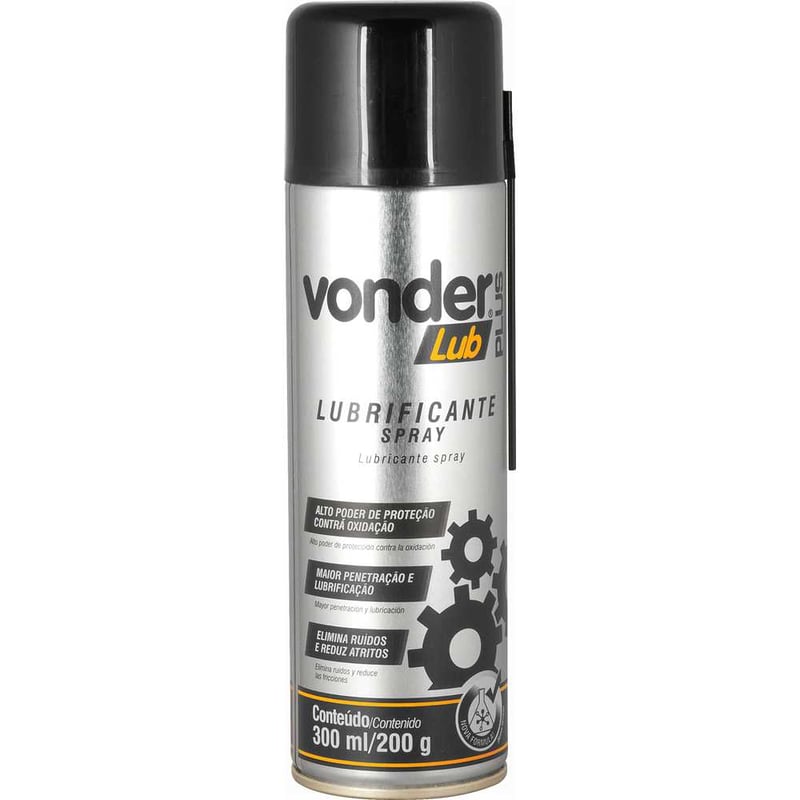Lubrificante em spray 300 ml/200 g