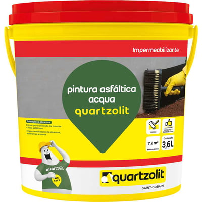 Pintura asfáltica impermeabilizante, Acqua, 38010.03.34.056