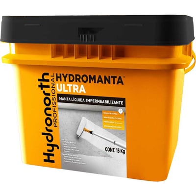 Manta impermeabilizante líquida, branca, 15 kg, Hydromanta Ultra, 56687