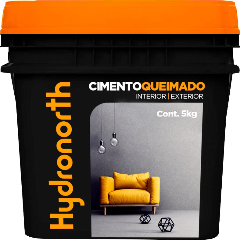 Revestimento acrílico fosco, cor concreto antigo, 5 kg