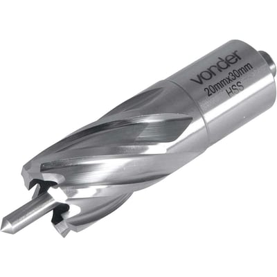 Broca anular, encaixe Weldon, 20 mm x 30 mm