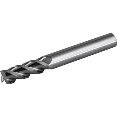 Fresa topo 6,0 mm, em metal duro, 3 cortes, polida