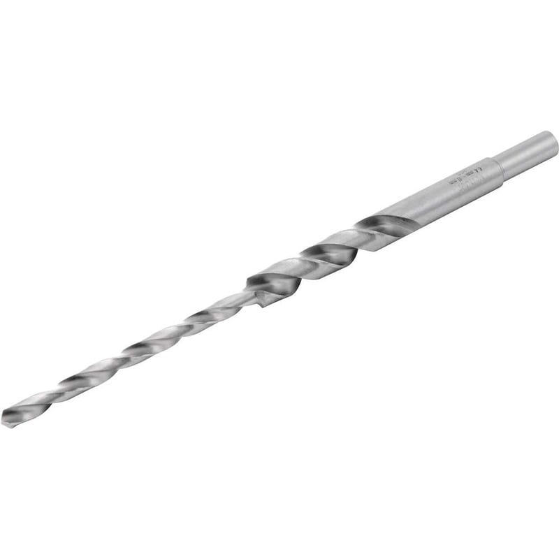 Broca de aço rápido escalonada para telha de fibrocimento, 6,4 mm x 11 mm x 209 mm