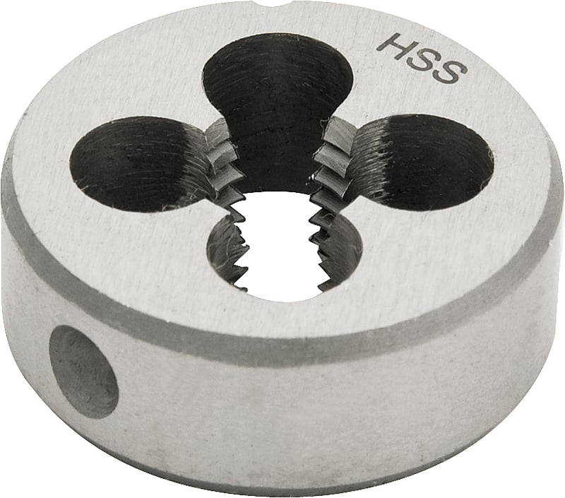 Cossinete de aço rápido 5/16", UNF, externo 1.1/2"