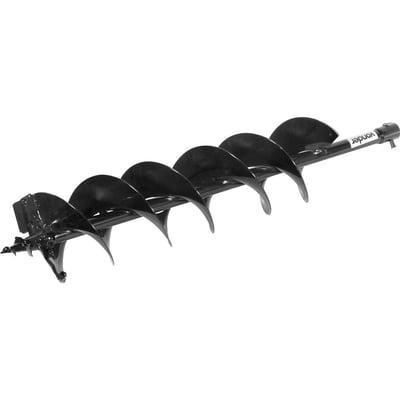 Broca espiral duplo para perfurador de solo, 150 mm x 800 mm