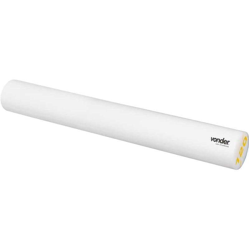 Tarugo de nylon, 120 mm x 1 m