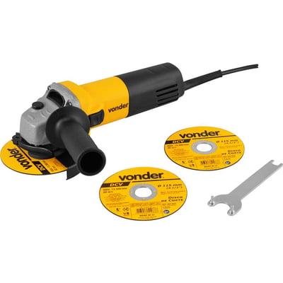 Esmerilhadeira angular 4.1/2", 650 W, com disco