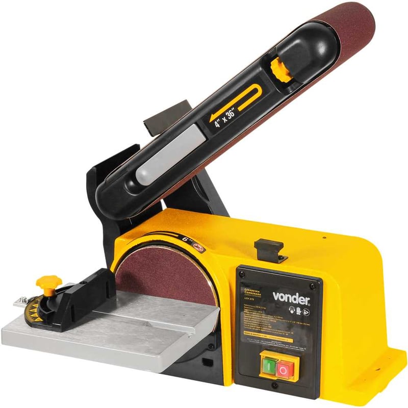Lixadeira combinada, 370 W, LCV 375, 127 V~