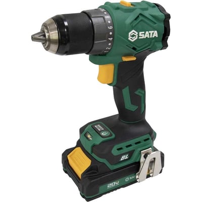 Parafusadeira/furadeira a bateria, 20 V - 2 Ah, motor brushless, carregador bivolt