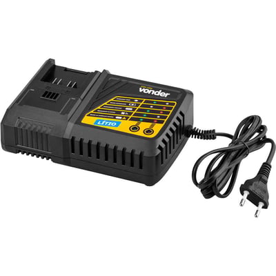 Carregador de bateria 18 V, linha intercambiável, carregamento rápido