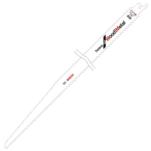 Lâmina para serra sabre 300 mm, S1411 DF, com 2 peças, 2608654834