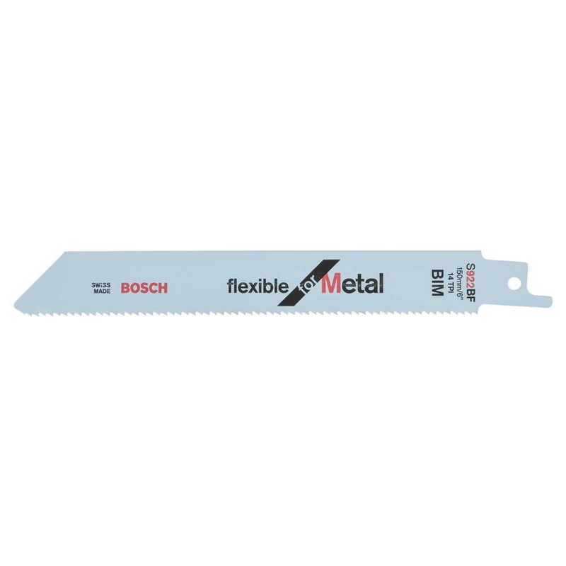 Lâmina para serra sabre 150 mm, S922 BF, com 2 peças, 2608656037