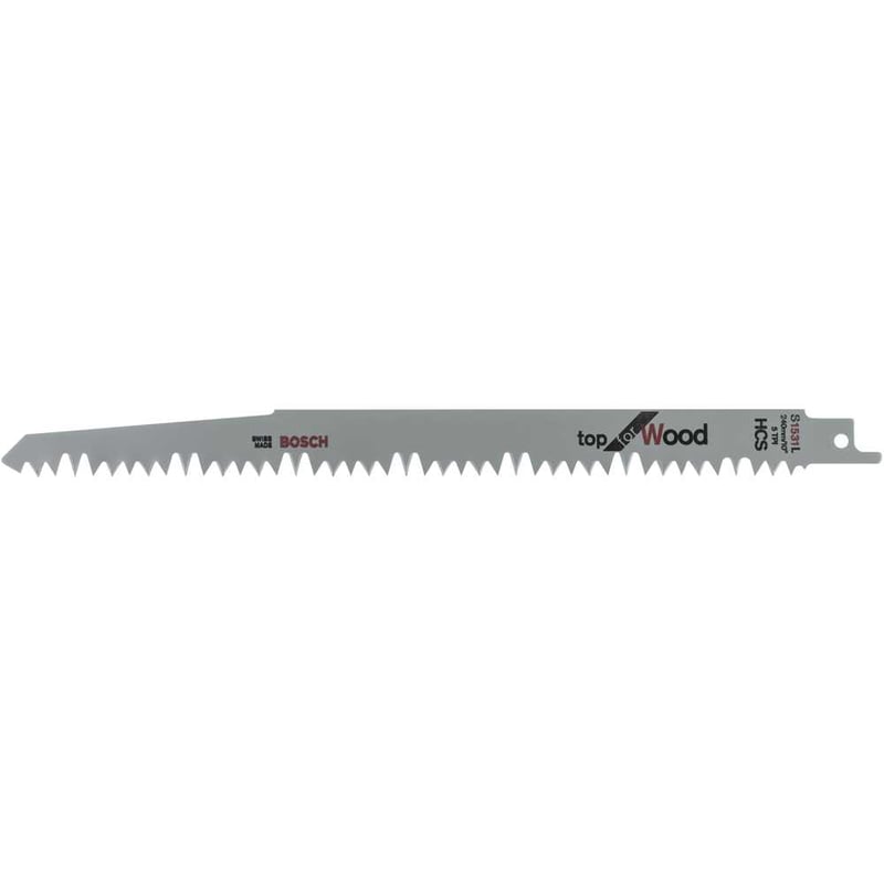 Lâmina para serra sabre 240 mm, S1531 L, com 2 peças, 2608650613