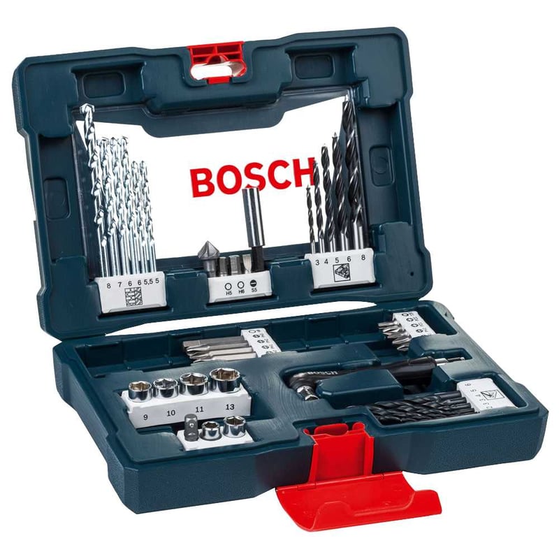 Kit V-Line com brocas e bits 41 peças