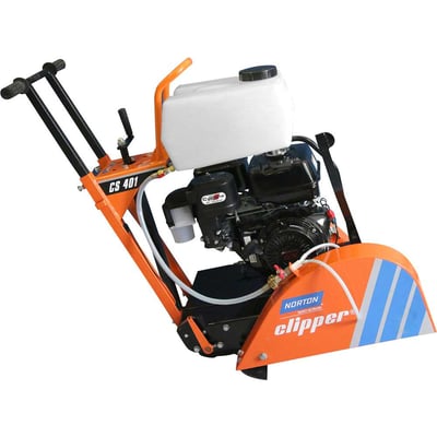 Máquina a gasolina para cortar asfalto, concreto e piso, 14 hp, motor Kohler 4 tempos CS 401 CLIPPER