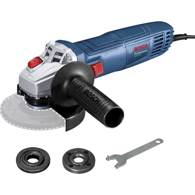 Esmerilhadeira angular 4.1/2", 700 W, 127 V~, GWS 700, 06013A30D0