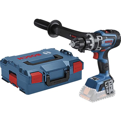 Parafusadeira/furadeira de impacto 1/2", sem bateria e sem carregador, com maleta, GSB 18V-150 C, 06019J51E0
