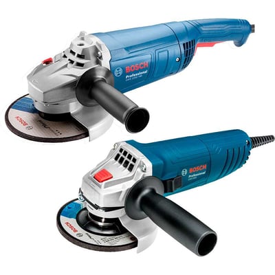 Kit esmerilhadeira angular 4.1/2", 850 W, 127 V~, GWS 850 e esmerilhadeira angular 7", 2.200 W, 127 V~, GWS 2200, 06018F75D0