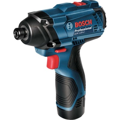 Chave de impacto, bateria 12 V, encaixe de 1/4", GDR120-LI