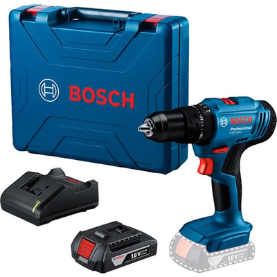 Parafusadeira/furadeira de impacto a bateria, 18 V/2,0 Ah, 06019K91E3