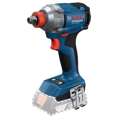 Chave de impacto a bateria, 18 V, encaixe de 1/2", com 2 baterias e carregador, 0 601 9N2 1E6