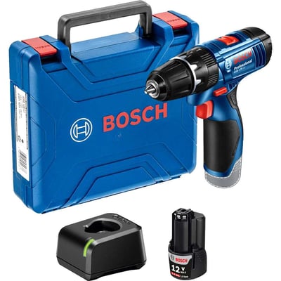 Parafusadeira/furadeira de impacto a bateria, 12 V