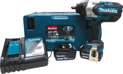 Chave de impacto, bateria 18V, encaixe de 1/2"