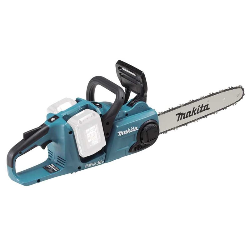 Motosserra a bateria 36 V (18V+18V), sem bateria e sem carregador