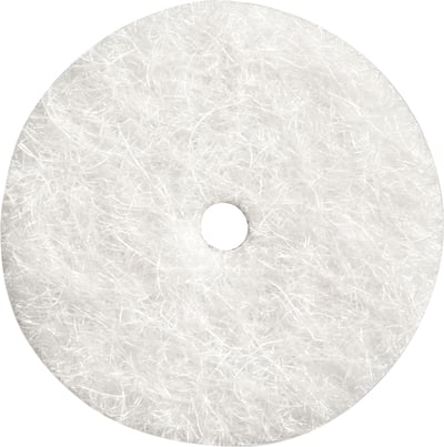 Discos de feltro, com 6 peças, 13 mm x 3,2 mm