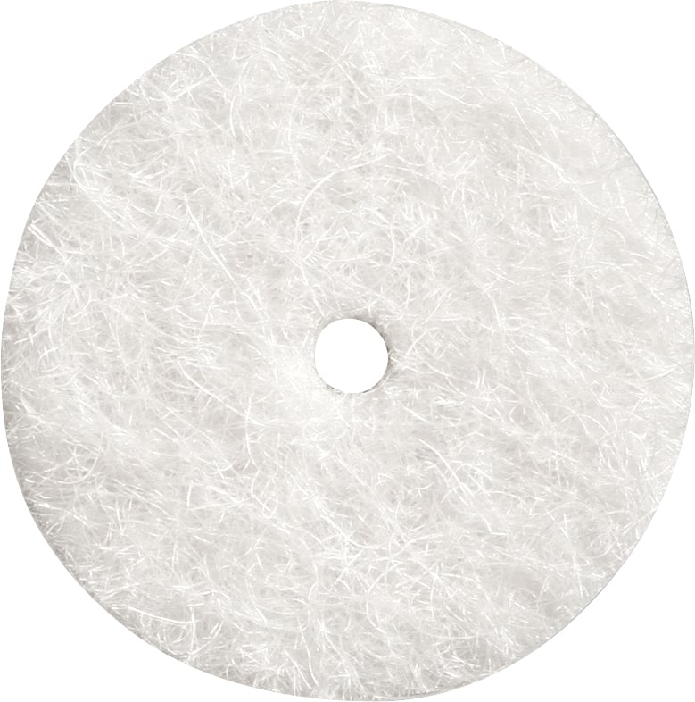 Discos de feltro, com 6 peças, 13 mm x 3,2 mm