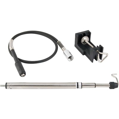 Extensão flexível com suporte