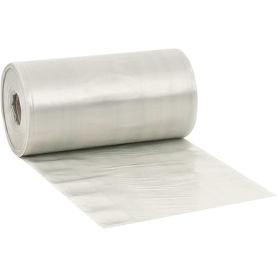 Lona plástica transparente, 4 m x 50 m, 18 kg