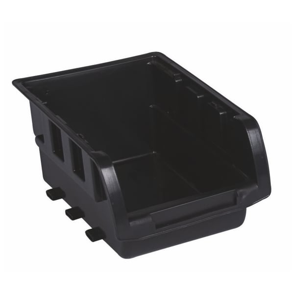 Gaveteiro plástico, nº 7, preto, 21,0 cm x 32,5 cm x 17,0 cm, 7P