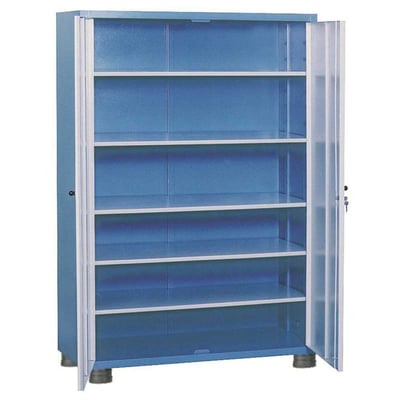 Armário para ferramentas, com portas de aço e 5 prateleiras reguláveis, AM-11