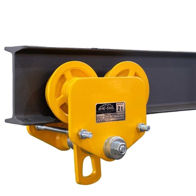Trole manual, 2 toneladas (2 tf), 27.08.90, BERG STEEL