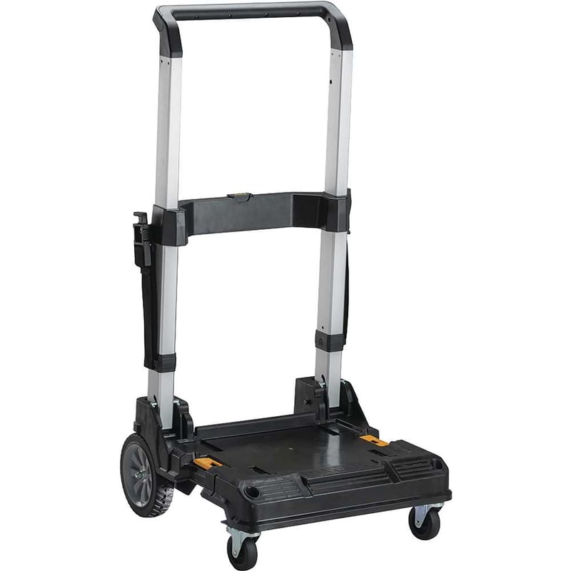 Carro ajustável para carga, plástico com alça de alumínio e dobrável, 100,0 kgf, TSTAK, DWST1788