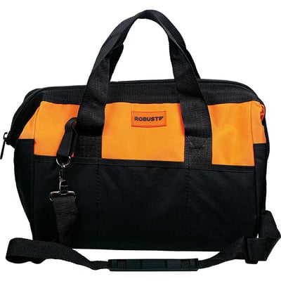Bolsa em lona para ferramentas, 41 cm x 28 cm x 23 cm, capacidade 30 kg, 3370141
